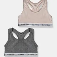 Dětská podprsenka Calvin Klein Underwear 2-pack růžová barva, G80G800742