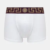 Boxerky Versace pánské, bílá barva, AU10026 1A10011