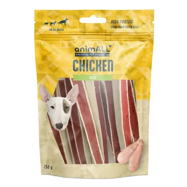 animALL Kuřecí sendvič pamlsky pro psy 250 g