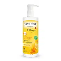 Weleda Baby Čisticí mléko na zadeček s pumpičkou 400 ml