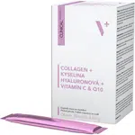 CLINICAL Collagen + Kyselina Hyaluronová + Vitamín C & Q10, 30 sáčků