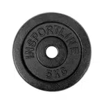inSPORTline Litinové závaží  Castblack 5 kg 30mm