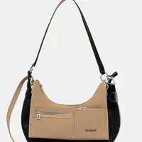 Kabelka Desigual DELTA LYRA BLACK černá barva, 25WAXP49