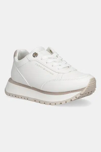 Dětské tenisky Tommy Hilfiger bílá barva, T3A9-33996
