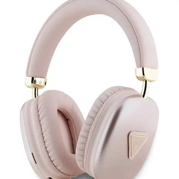 Bezdrátová sluchátka Guess růžová barva