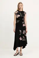 Šaty Desigual KATRINA černá barva, midi, 25WWVK12