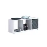 MID.YOU REGÁL NA BOTY, bílá, 37,5/108,5/33 cm