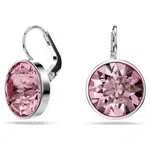 Swarovski Výrazné náušnice s růžovým krystalem Bella 5724290