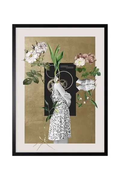 Nástěnná dekorace v rámu 50 x 70 cm