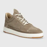 Semišové tenisky Filling Pieces Low Top Ripple Suede béžová barva, 25122799988