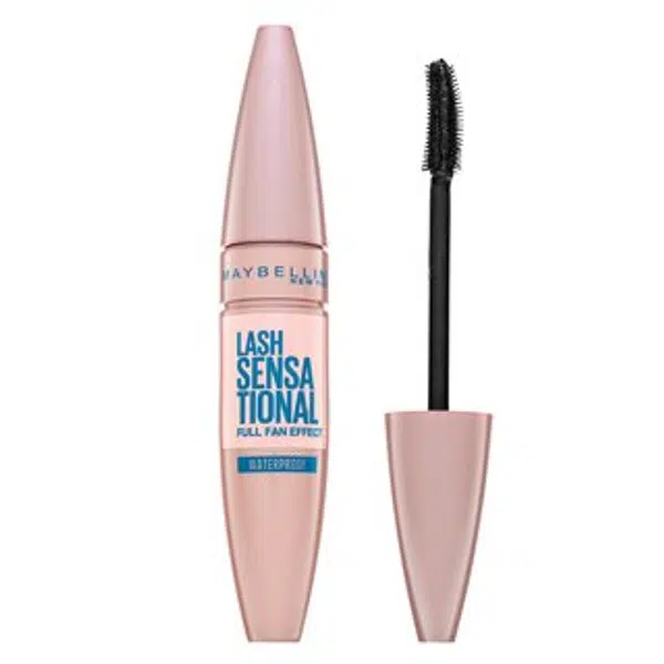 Maybelline Lash Sensational Waterproof Mascara voděodolná řasenka pro prodloužení a natočení řas Black 9,4 ml