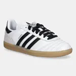 Dětské kožené tenisky adidas Originals SAMBA bílá barva, JQ1327