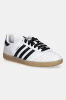 Dětské kožené tenisky adidas Originals SAMBA bílá barva, JQ1327