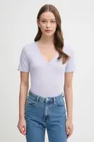 Bavlněné tričko United Colors of Benetton dámské, růžová barva, 3GA2E4230