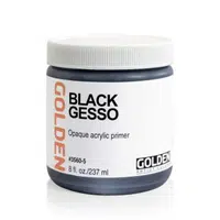 Golden 3560 Black Gesso 237ml