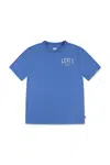 Dětské tričko Levi's ALWAYS ORIGINAL TEE modrá barva, 9EN858