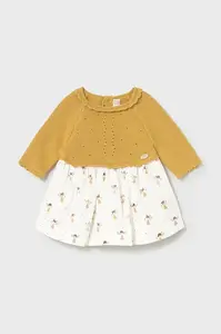 Dětské bavlněné šaty Mayoral Newborn