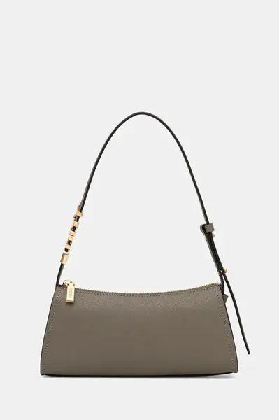 Kožená kabelka Dkny béžová barva, R433YG57