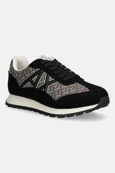 Tenisky Armani Exchange dámské, černá barva, XW002155 AF19529 UC001