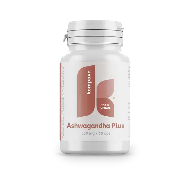 KOMPAVA Ashwagandha Plus 60 kapslí