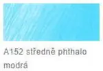 Akvarelová pastelka AD – 152 Middle Phthalo Blue