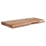 MID.YOU NÁSTĚNNÝ REGÁL, akácie, 60/4/26 cm