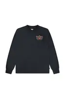 Dětské tričko s dlouhým rukávem Levi's LEGENDARY LS TEE černá barva, 9EN715