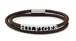Tommy Hilfiger Fashion dvojitý kožený náramek pro muže 2790589