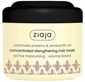 Ziaja Posilující maska na vlasy s amarantovým olejem Cashmere (Concentrated Strengthening Hair Mask) 200ml