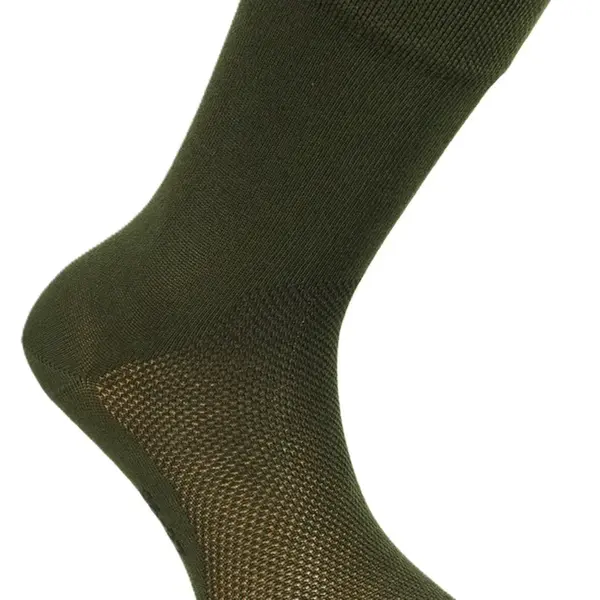 Bobr ponožky společenské khaki - 37-38