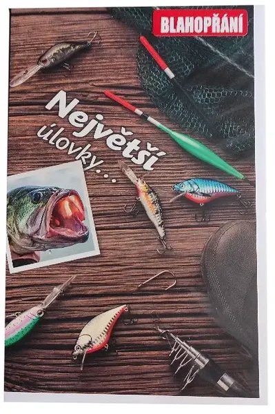 Narozeninové přání pro rybáře nejvetší úlovky