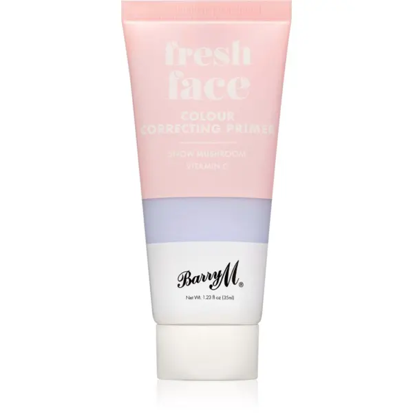 Barry M Fresh Face korektivní podkladová báze pro rozjasnění pleti Purple FFCC1 35 ml