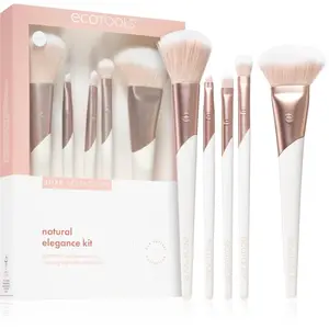 EcoTools Luxe Collection Natural Elegance sada štětců pro dokonalý vzhled 5 ks