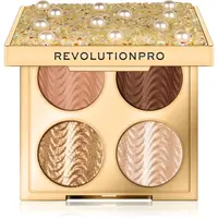 Revolution PRO Ultimate Eye Look paletka očních stínů odstín Diamonds & Pearls 3.2 g