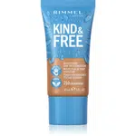 Rimmel Kind & Free lehký hydratační make-up odstín 210 Golden Beige 30 ml