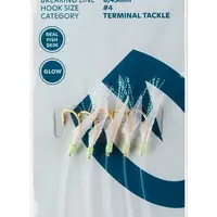 Kinetic návazec sabiki silverstrike fishskin flash 130 cm - 4