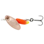Savage gear třpytka grub spinners copper red yellow - #1 3,8 g