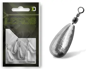 Delphin zátěž leads hruška s obratlíkem - 7 g 10 ks