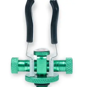 Garda klip na prut nastavitelný - zelený