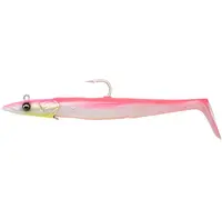 Savage gear gumová nástraha sandeel v2 pink pearl silver 2+1 - 21,5 cm 140 g