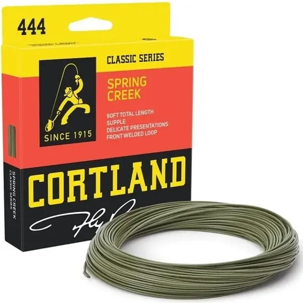 Cortland muškařská šňůra 444 classic spring creek freshwater olive 90 ft - wf3f