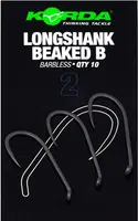 Korda háčky longshank beaked barbless 10 ks - velikost 2