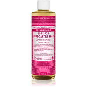 Dr. Bronner’s Rose tekuté univerzální mýdlo 475 m