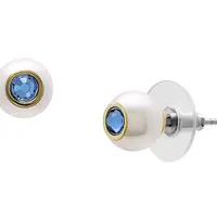 Fossil Slušivé náušnice s modrými krystaly Bright Baubles JA7253710