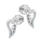 Soliter Slušivé náušnice z bílého zlata Andělská křídla 231 001 00662 07