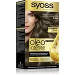 Syoss Oleo Intense permanentní barva na vlasy s olejem odstín 5-54 Světle hnědý 1 ks
