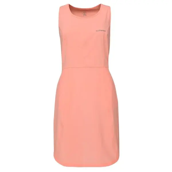 Klimatex FRACCHIA Dámske outdoorové šaty, ružová, veľkosť