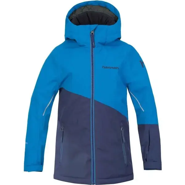 Hannah KIGALI JR Detská lyžiarska bunda, modrá, veľkosť 110-116