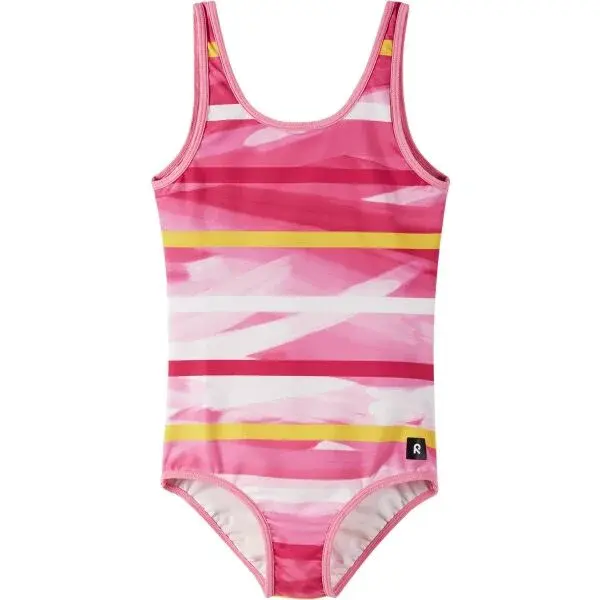 REIMA UIMAAN Dievčenské jednodielne plavky, ružová, veľkosť