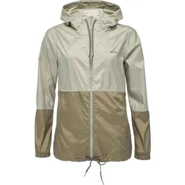 Columbia FLASH FORWARD™ II WINDBREAKER Dámska bunda, khaki, veľkosť